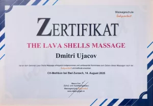 Berufszertifikat 12 — Universal Professional GmbH