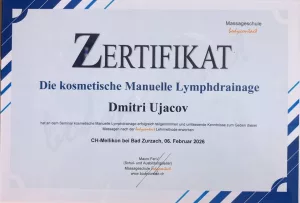 Berufszertifikat 13 — Universal Professional GmbH