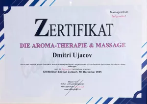 Berufszertifikat 3 — Universal Professional GmbH